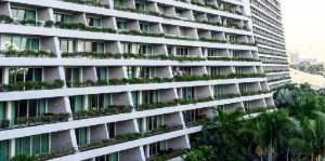 THE FLOWERY BALCONIES AT MARINA BAY SANDS