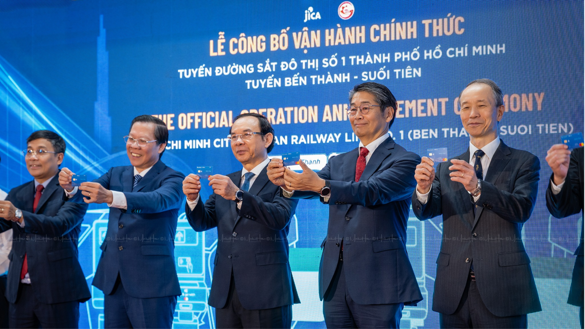 Mastercard – Lễ công bố vận hành chính thức Tuyến Metro số 1 TP.HCM: Bến Thành – Suối Tiên, 2024